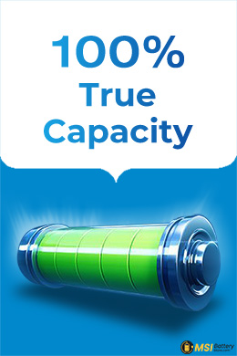 100% true capacity