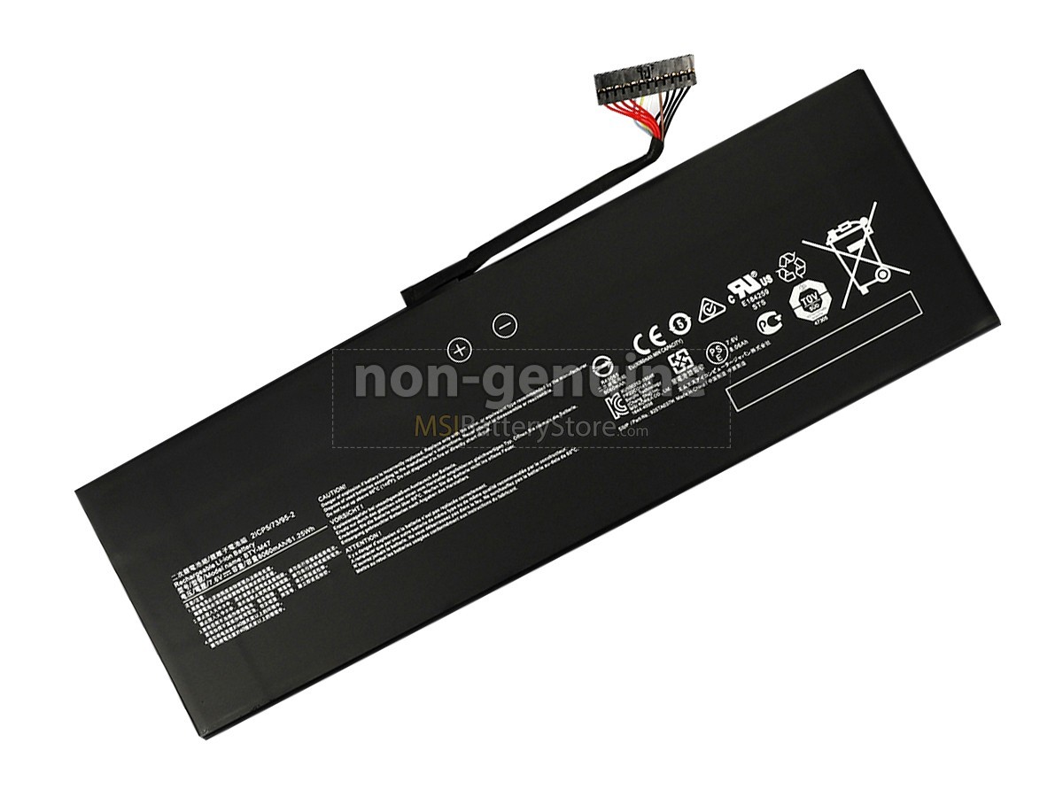 7.6V 61.25Wh MSI GS43VR 7RE-203XES battery