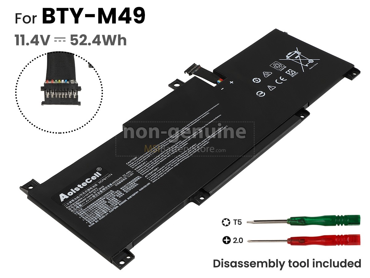 MSI PRESTIGE 14 EVO A11M-221 replacement battery