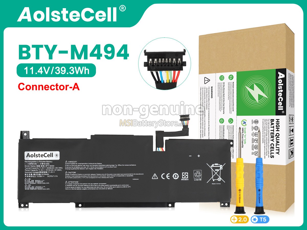 MSI MODERN 15 A10RBS-440XFR replacement battery
