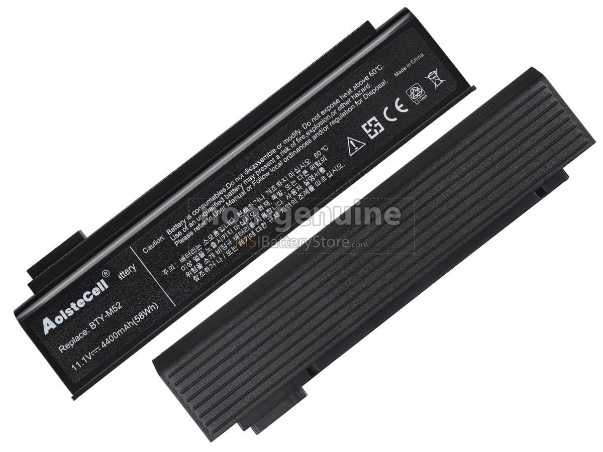 MSI VR700A replacement battery