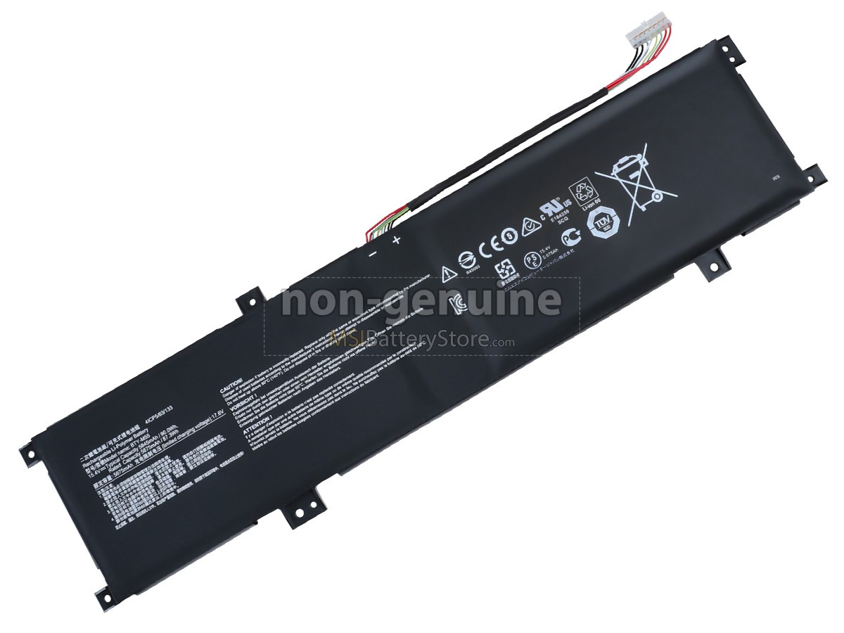 MSI PULSE GL66 12UGK replacement battery