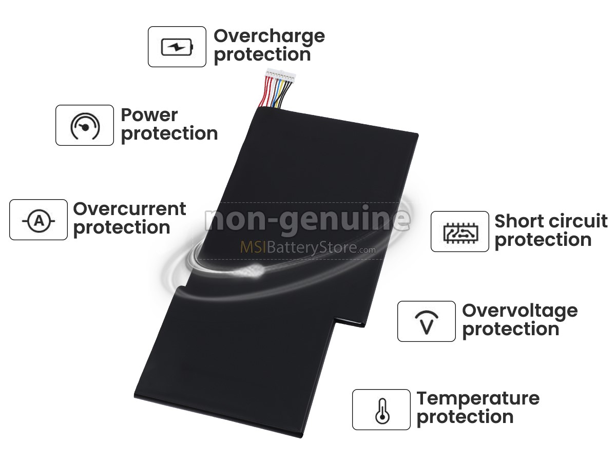 MSI GS63 STEALTH 8RE replacement battery