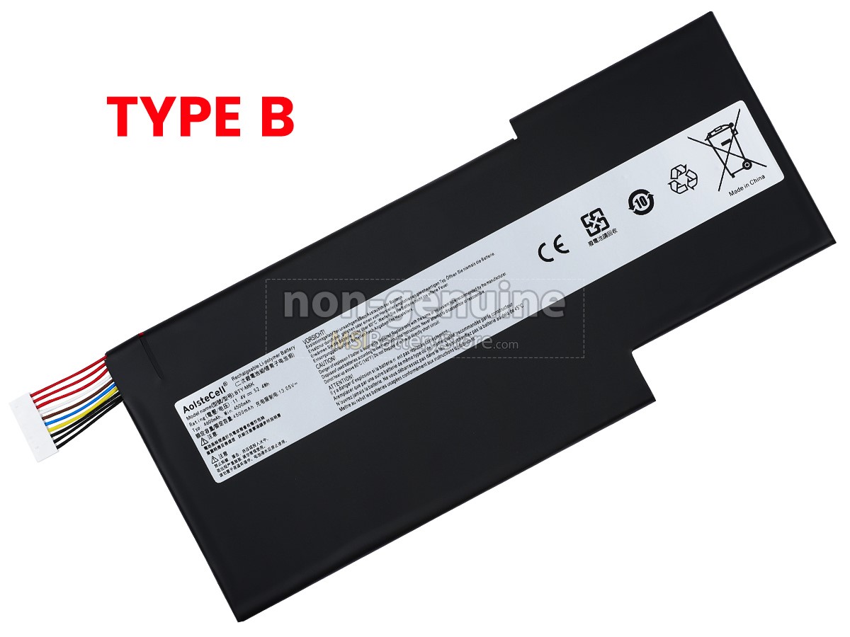 MSI GF65 THIN 9SD replacement battery